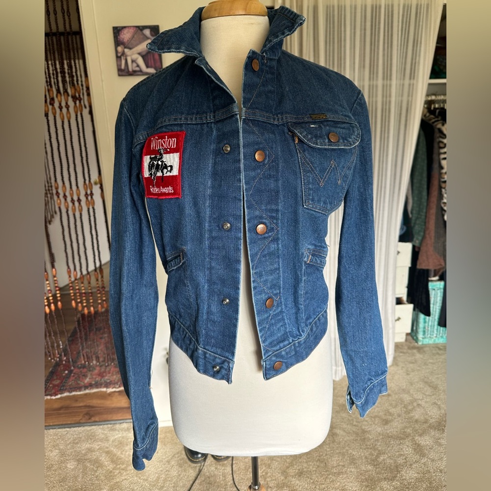 Vintage Wrangler Jean Jacket Small 36